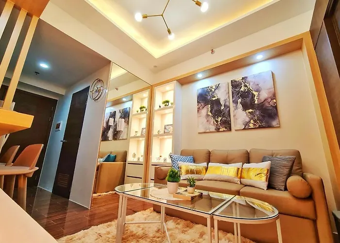 شقة Ambiance Air Ayala Makati Balcony Netflix